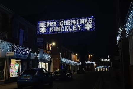 Late Night Opening with the Hinckley Christmas Lights Switch On